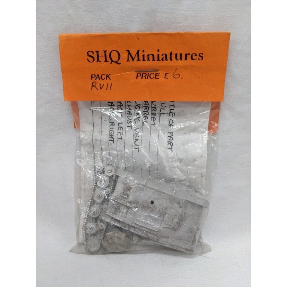 SHQ Miniatures RV11 1/76 Scale Russian Tank Miniature